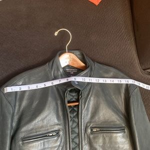 Women’s Polo Jeans Co. leather moto jacket